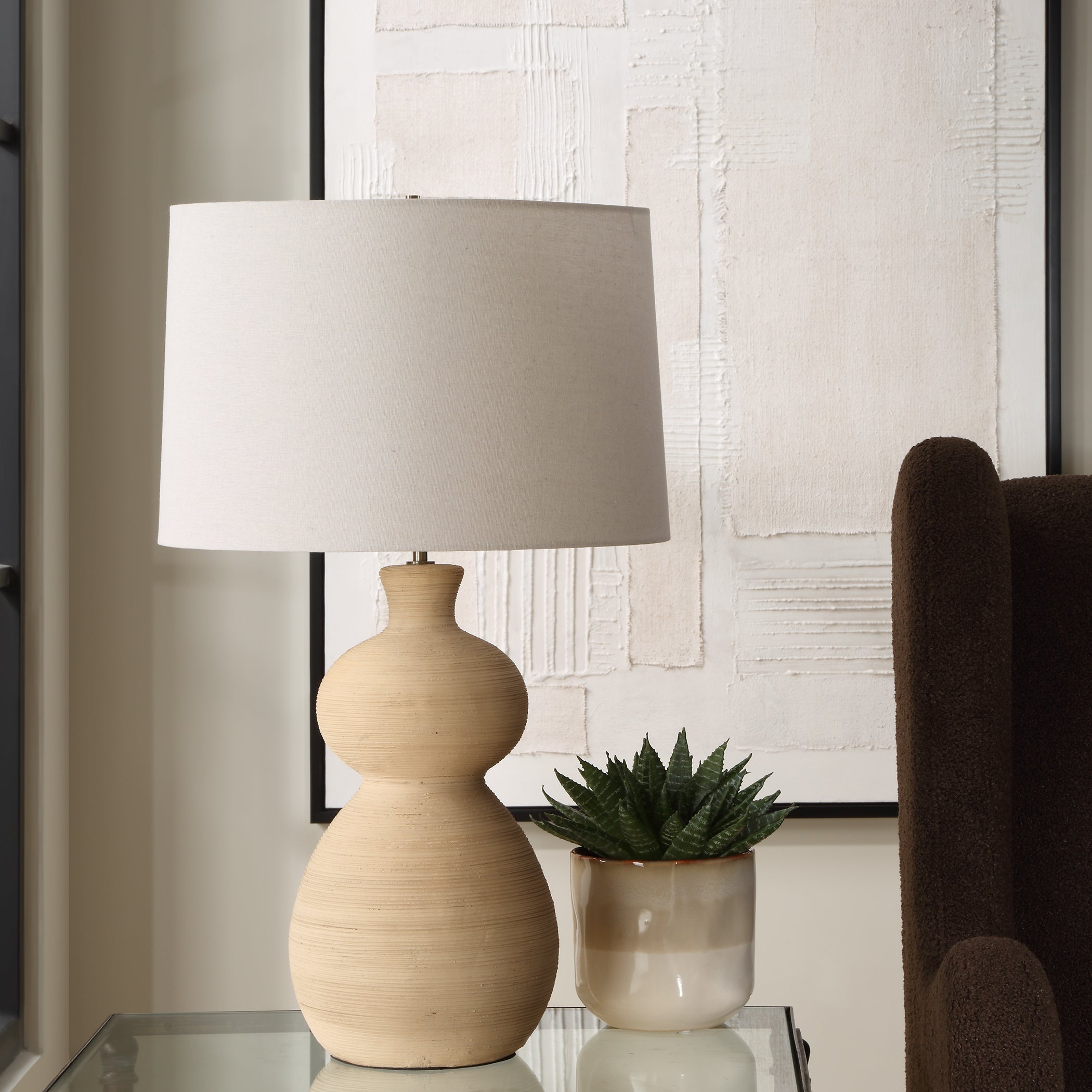 Uttermost Lighting Uttermost Pueblo Fired Clay Table Lamp