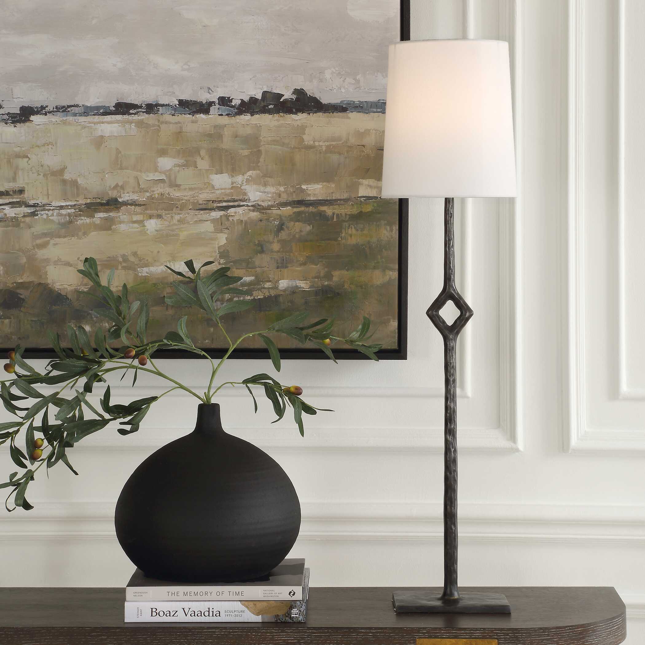 Uttermost Uttermost Puncture Cordless Iron Buffet Lamp