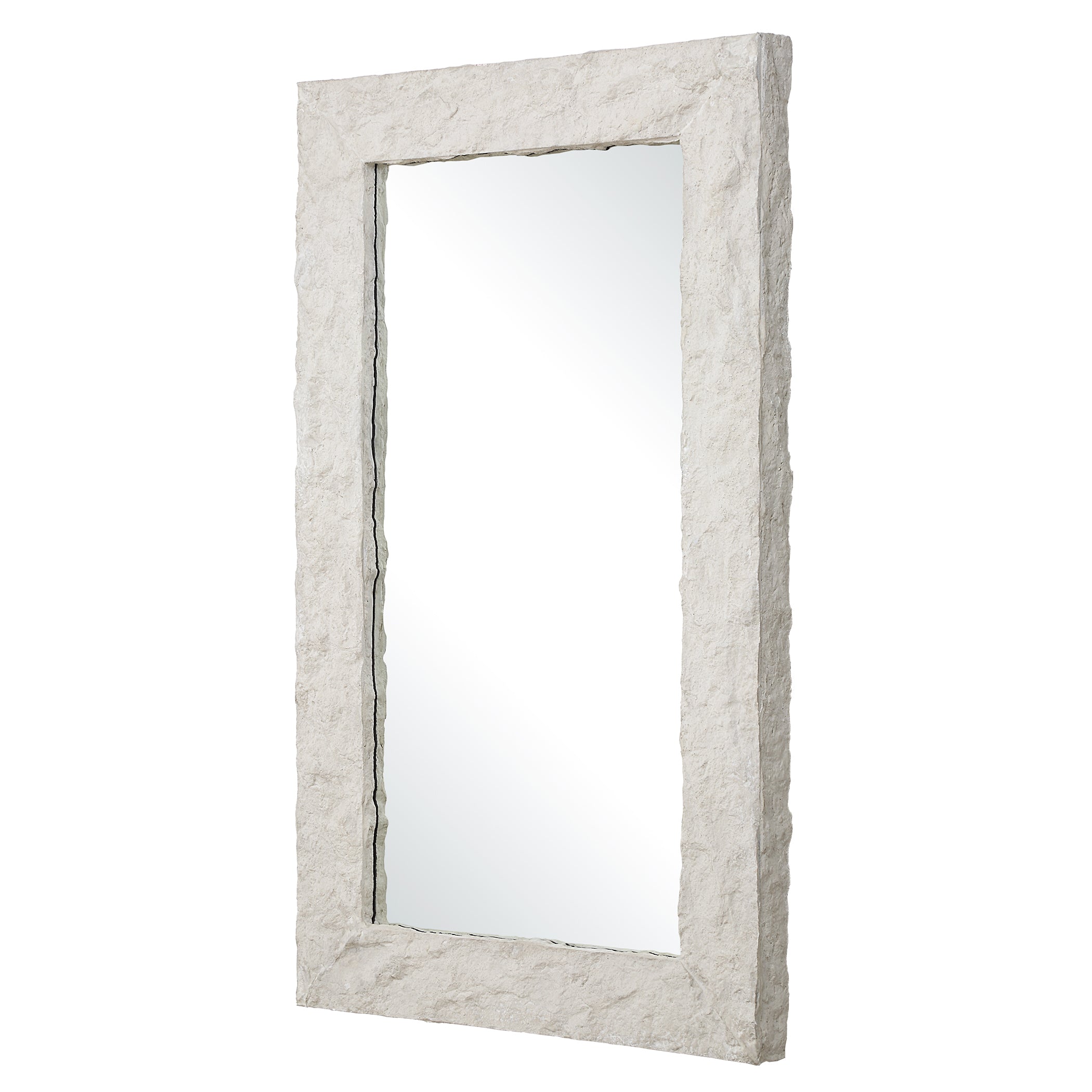 Uttermost Home Decor Uttermost Quarry Rectangle Stone Veneer Mirror
