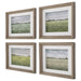 Uttermost Home Decor Uttermost Quiet Meadows Framed Prints, S/4