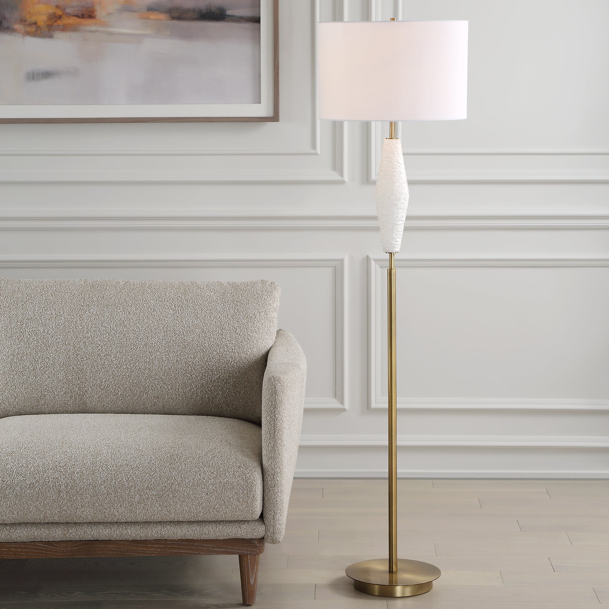 Uttermost Lighting Uttermost Quite The Buzz Floor Lamp