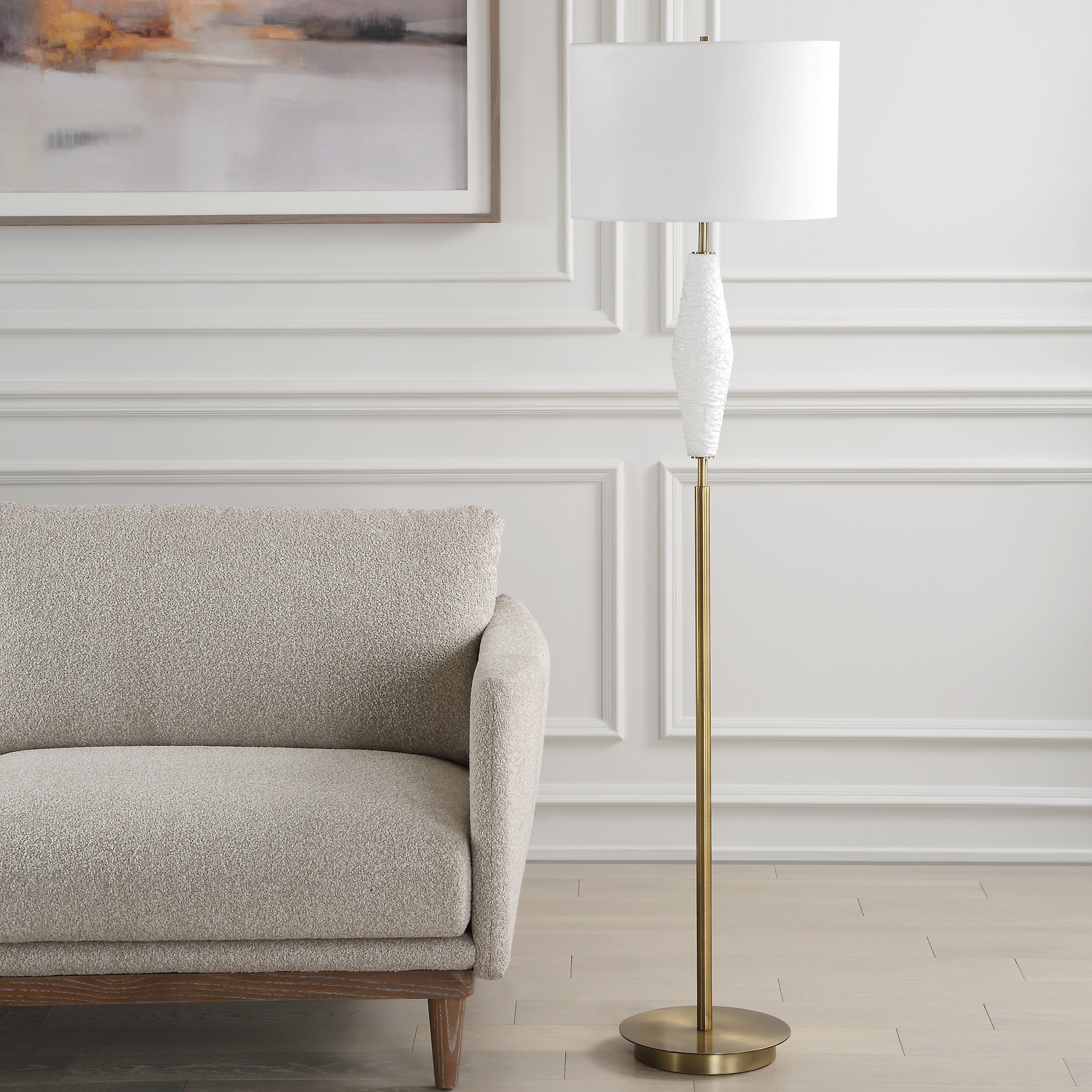 Uttermost Lighting Uttermost Quite The Buzz Floor Lamp