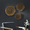 Uttermost Home Decor Uttermost Radiance Gold Metal Wall Decor Set/3
