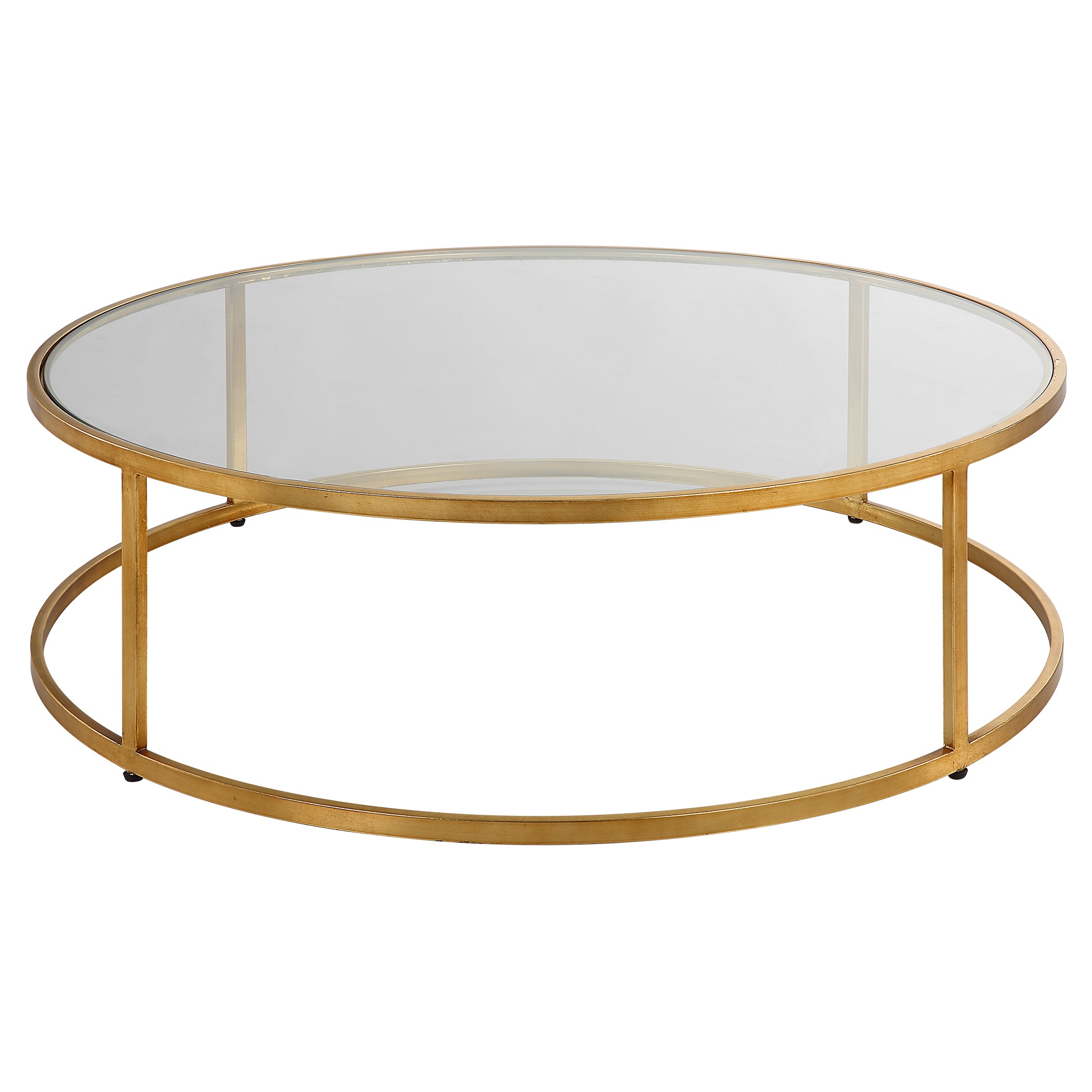 Uttermost Home Motor Freight - To be Quoted Uttermost Radius Modern Circular Coffee Table