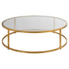 Uttermost Home Motor Freight - To be Quoted Uttermost Radius Modern Circular Coffee Table