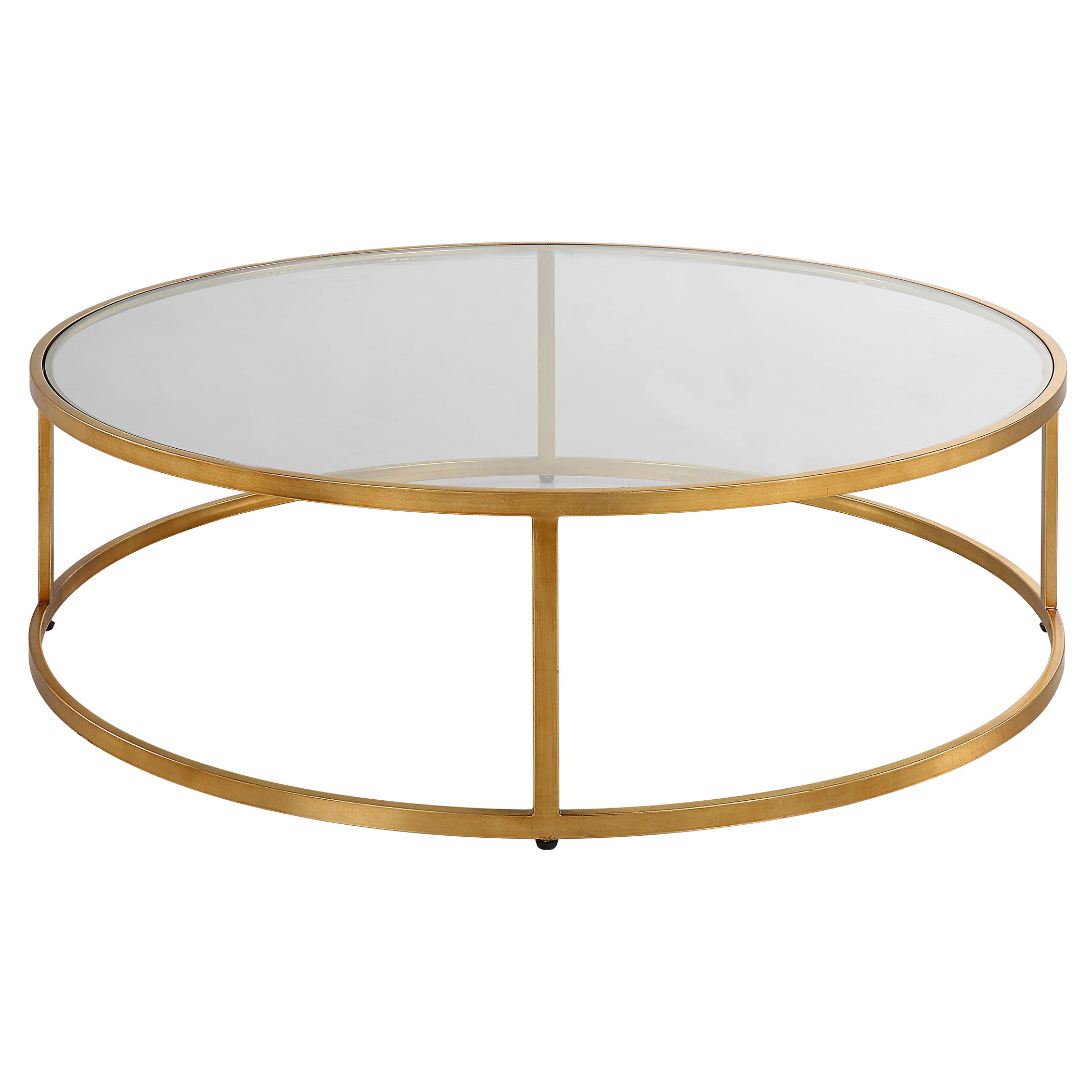Uttermost Home Motor Freight - To be Quoted Uttermost Radius Modern Circular Coffee Table