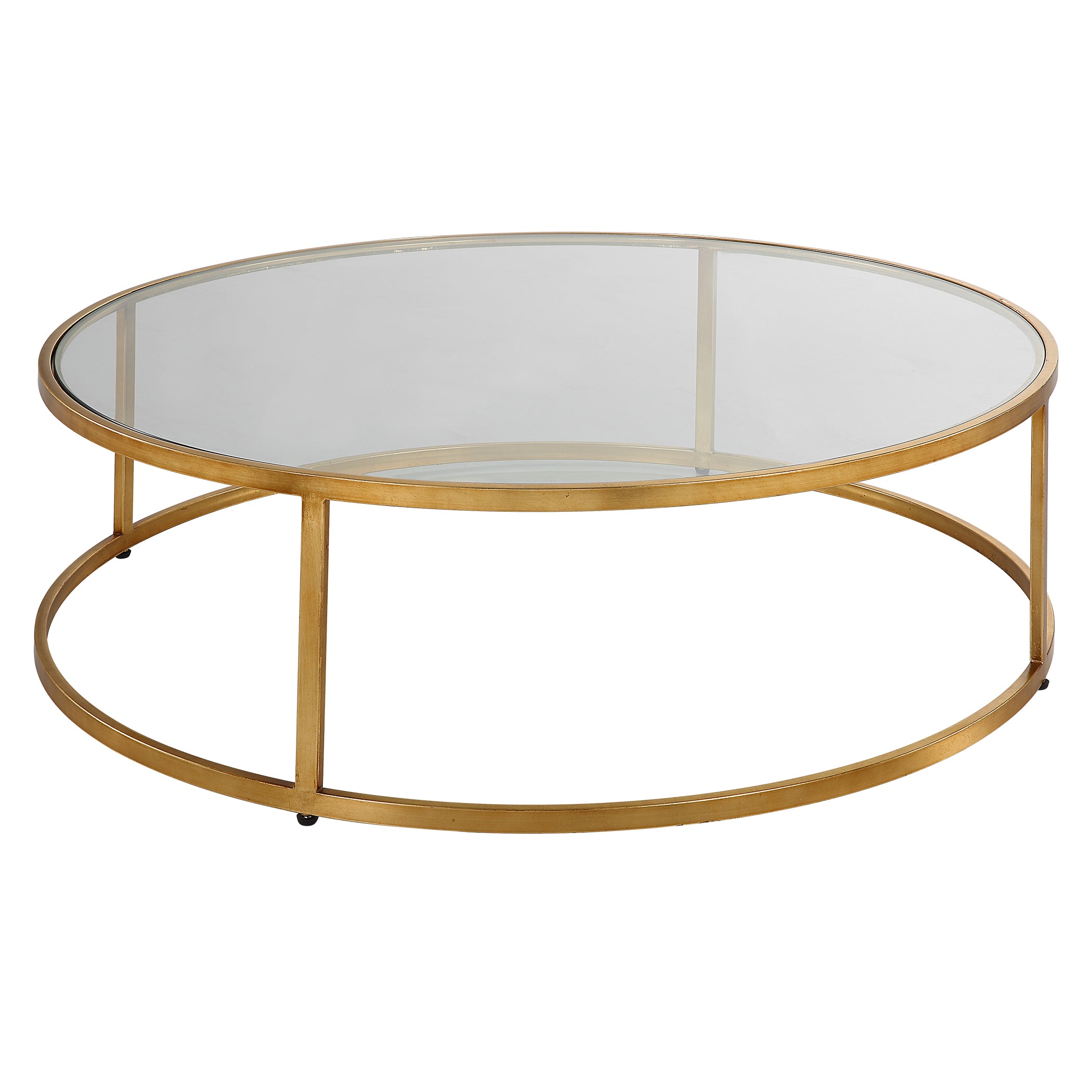Uttermost Home Motor Freight - To be Quoted Uttermost Radius Modern Circular Coffee Table