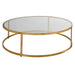 Uttermost Home Motor Freight - To be Quoted Uttermost Radius Modern Circular Coffee Table