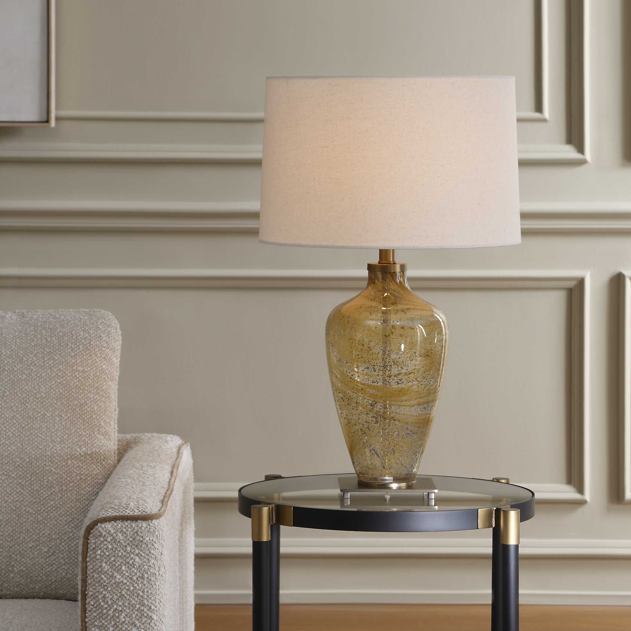Uttermost Lighting Uttermost Rainer Blown Glass Table Lamp