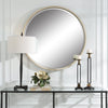 Uttermost Home Decor Oversize Rate to be Quoted Uttermost Ranchero White Round Mirror