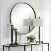 Uttermost Home Decor Oversize Rate to be Quoted Uttermost Ranchero White Round Mirror