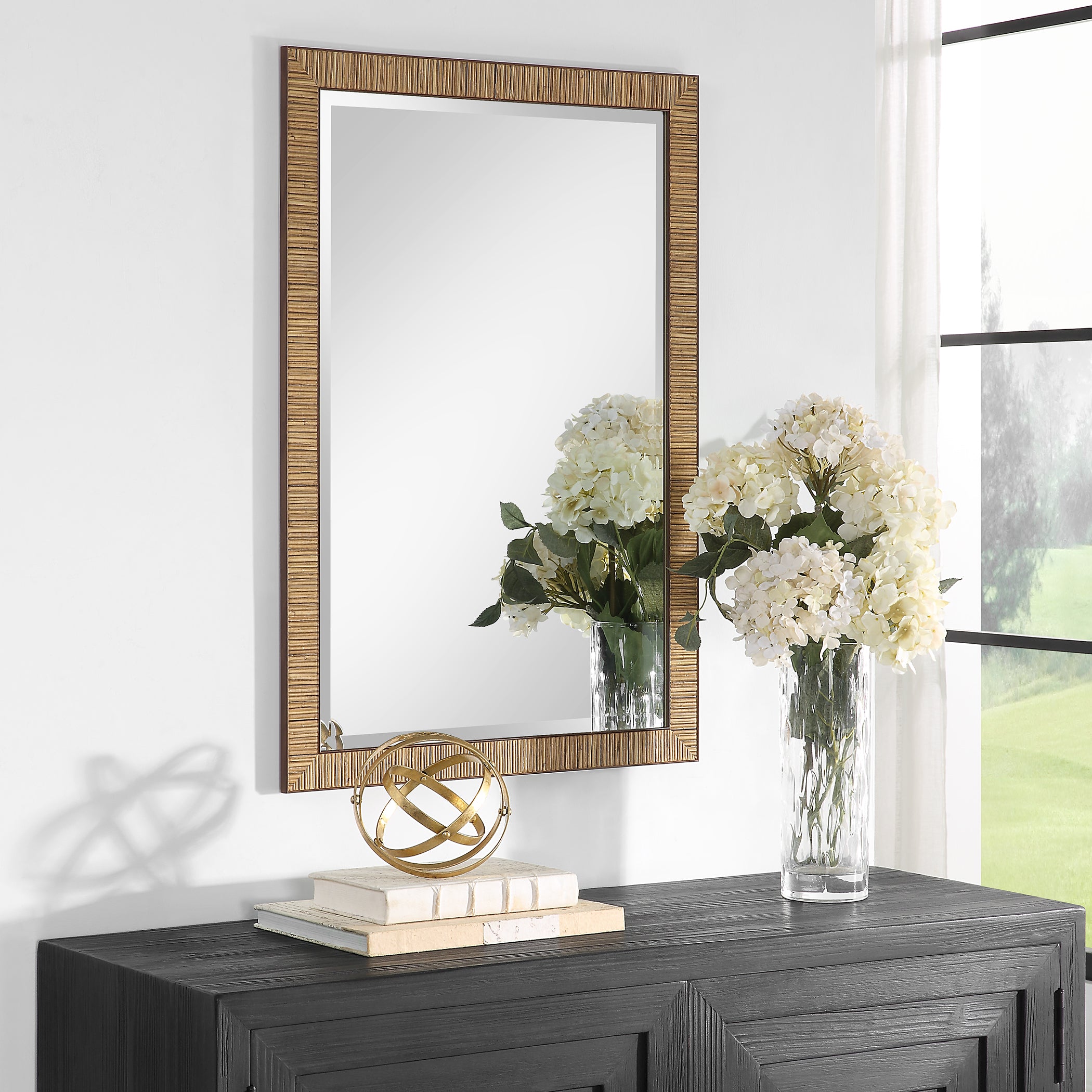 Uttermost Home Decor Uttermost Rattan Mirror