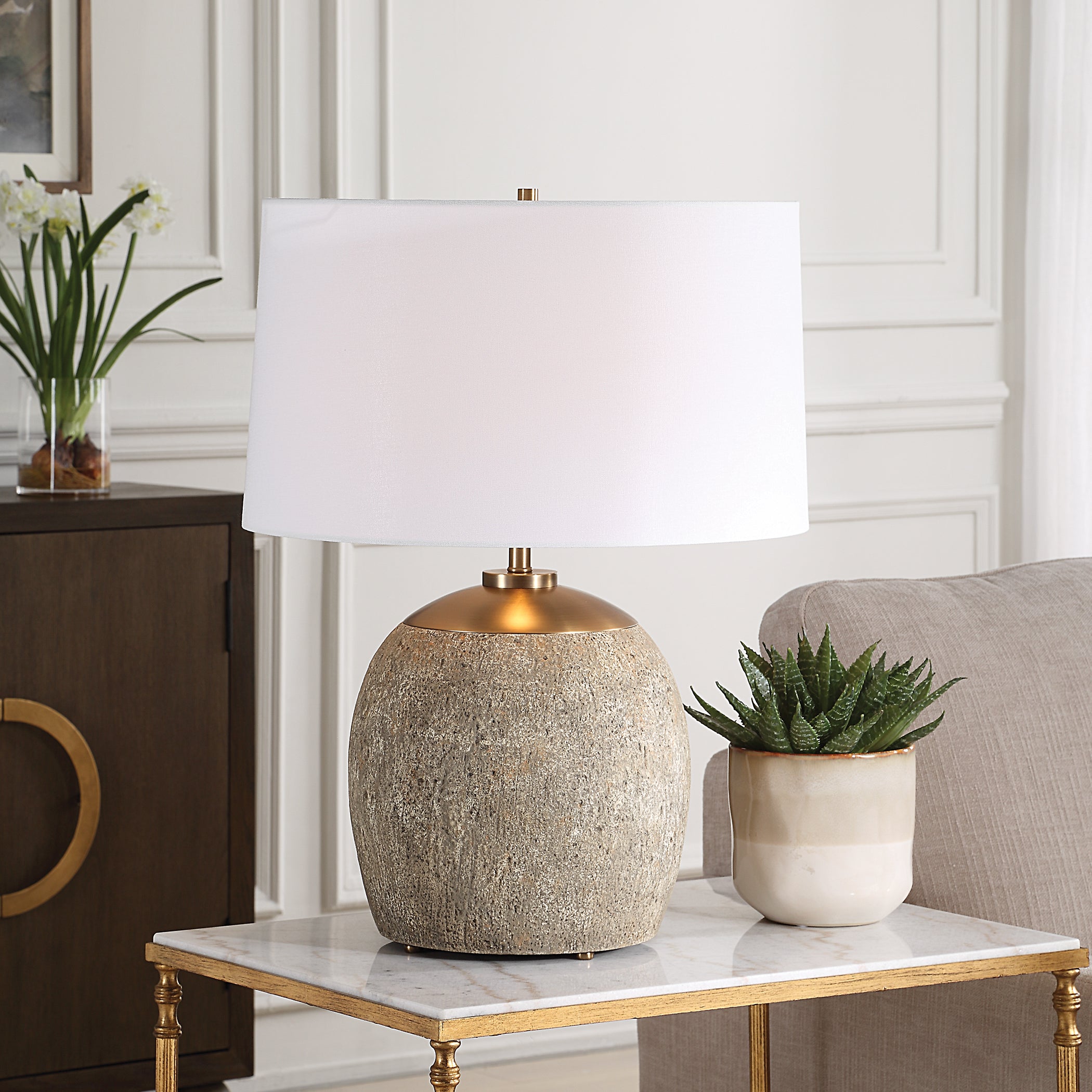 Uttermost Lighting Uttermost Raylan Textured Table Lamp