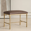 Uttermost Home Decor Uttermost Reform Gold Small Bench