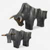 Uttermost Home Decor Uttermost Regal Bull Bronze Sculptures Set/2