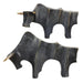 Uttermost Home Decor Uttermost Regal Bull Bronze Sculptures Set/2