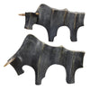 Uttermost Home Decor Uttermost Regal Bull Bronze Sculptures Set/2