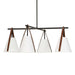 Uttermost Lighting Uttermost Reins Accent Straps 4 Light Chandelier