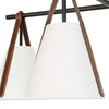 Uttermost Lighting Uttermost Reins Accent Straps 4 Light Chandelier
