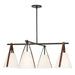 Uttermost Lighting Uttermost Reins Accent Straps 4 Light Chandelier