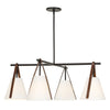 Uttermost Lighting Uttermost Reins Accent Straps 4 Light Chandelier