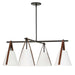 Uttermost Lighting Uttermost Reins Accent Straps 4 Light Chandelier