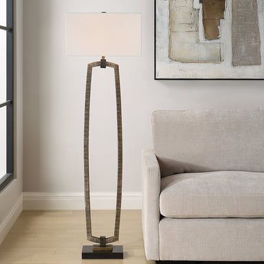 Uttermost Lighting Uttermost Relic Gold Floor Lamp