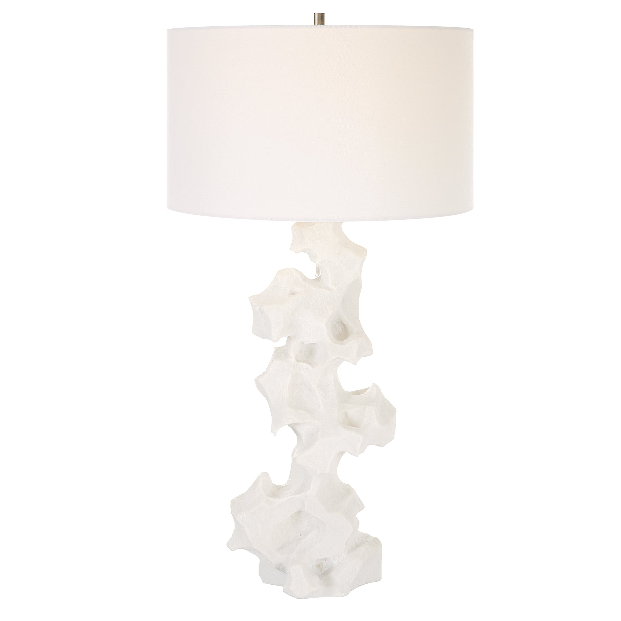 Uttermost Home Decor Uttermost Remnant White Marble Table Lamp