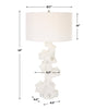 Uttermost Home Decor Uttermost Remnant White Marble Table Lamp