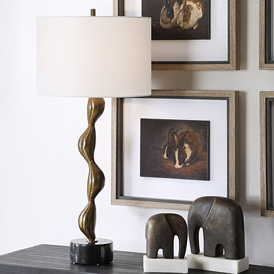 Uttermost Lighting Uttermost Remolino Bronze Table Lamp