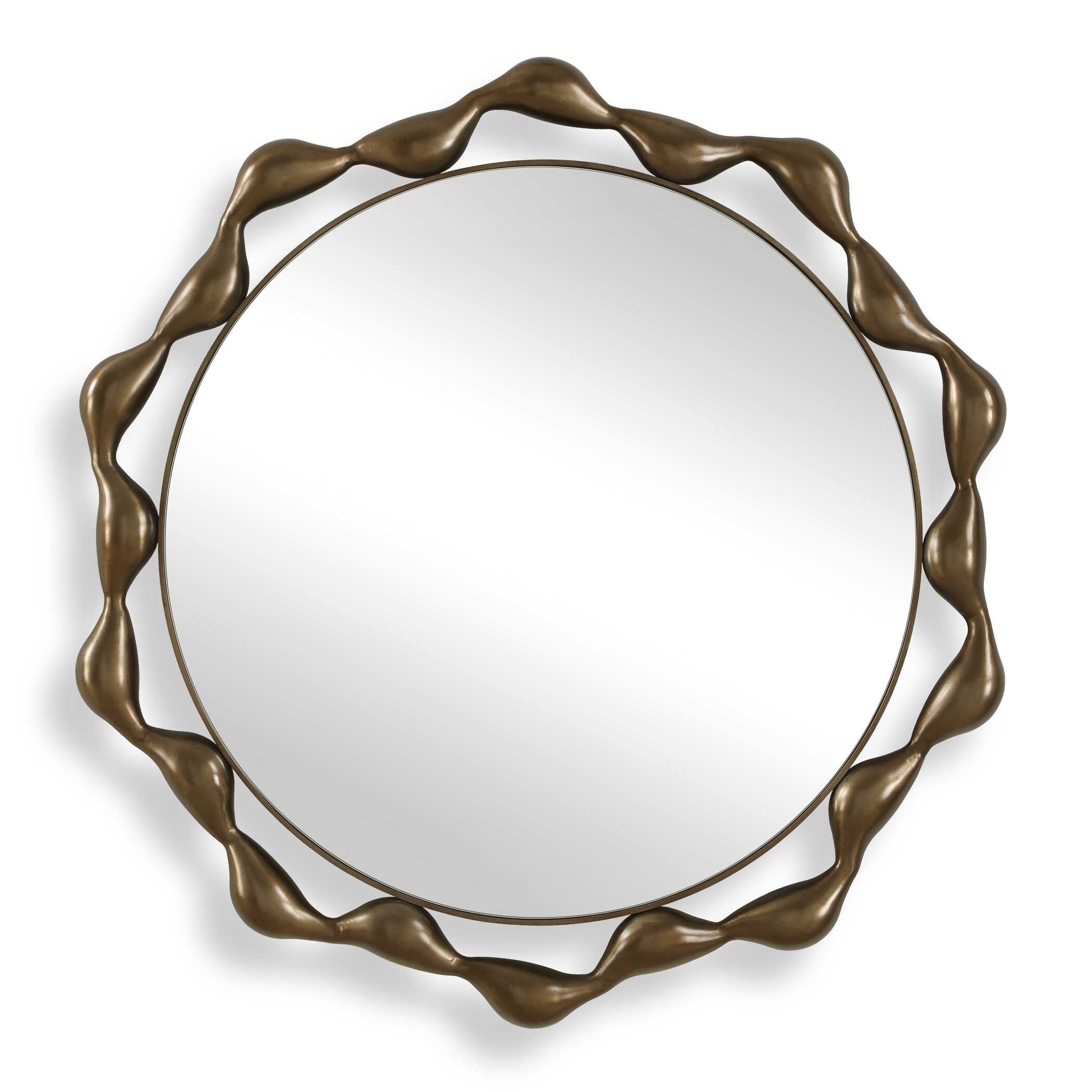 Uttermost Uttermost Remolino Round Bronze Mirror