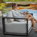 Uttermost Furniture Uttermost Remsen Black/Oyster Outdoor Lounge Chair