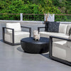 Uttermost Furniture Uttermost Remsen Black/Oyster Outdoor Lounge Chair