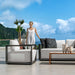 Uttermost Furniture Uttermost Remsen Black/Oyster Outdoor Lounge Chair