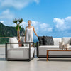 Uttermost Furniture Uttermost Remsen Black/Oyster Outdoor Lounge Chair