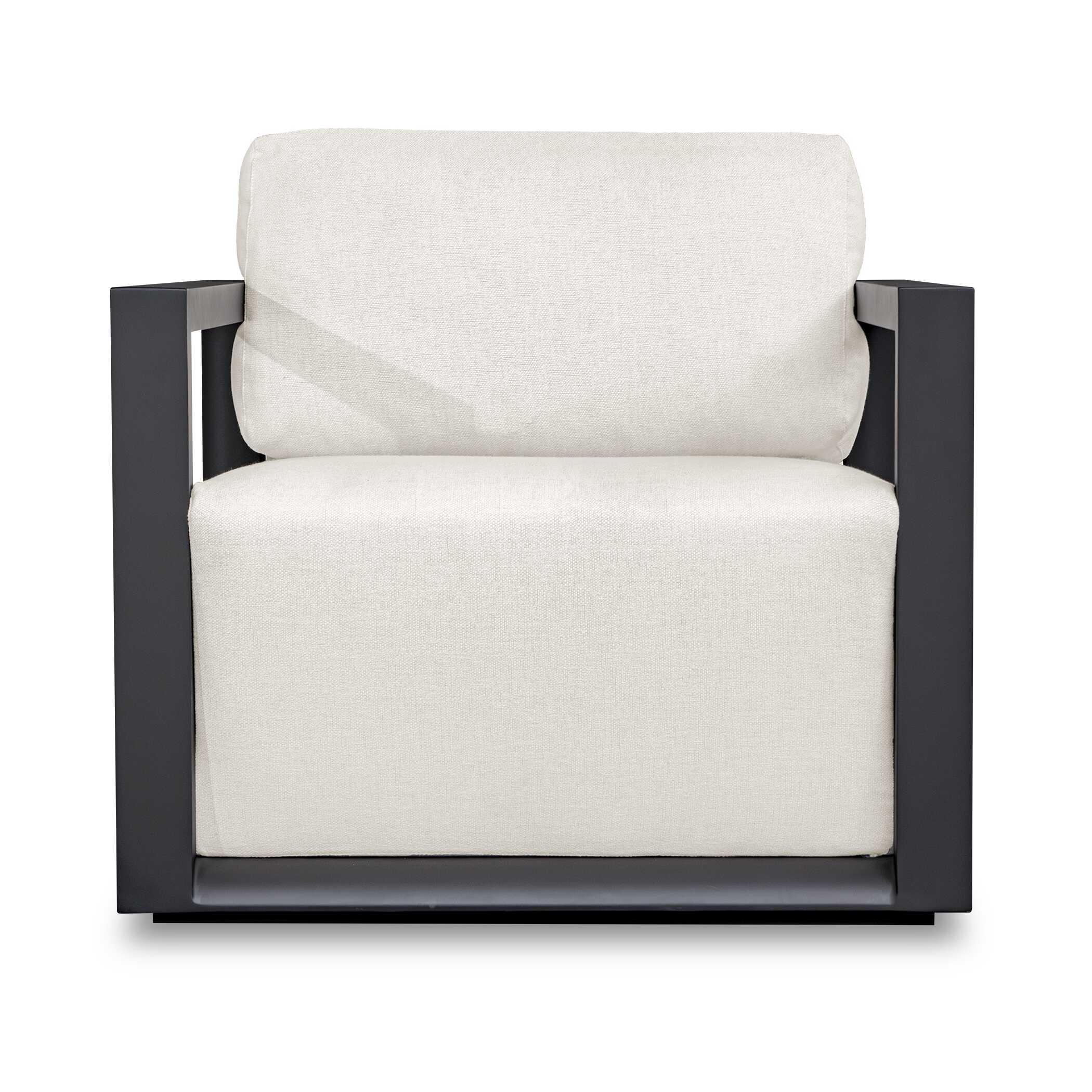Uttermost Furniture Uttermost Remsen Black/Oyster Outdoor Lounge Chair