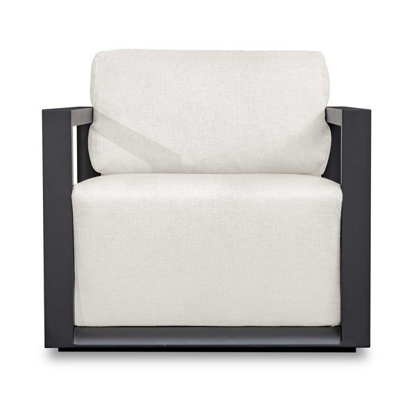 Uttermost Furniture Uttermost Remsen Black/Oyster Outdoor Lounge Chair