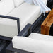 Uttermost Furniture Uttermost Remsen Black/Oyster Outdoor Lounge Chair