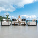 Uttermost Furniture Uttermost Remsen Black/Oyster Outdoor Lounge Chair