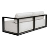 Uttermost Furniture Uttermost Remsen Outdoor Black/Oyster Sofa