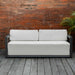 Uttermost Furniture Uttermost Remsen Outdoor Black/Oyster Sofa