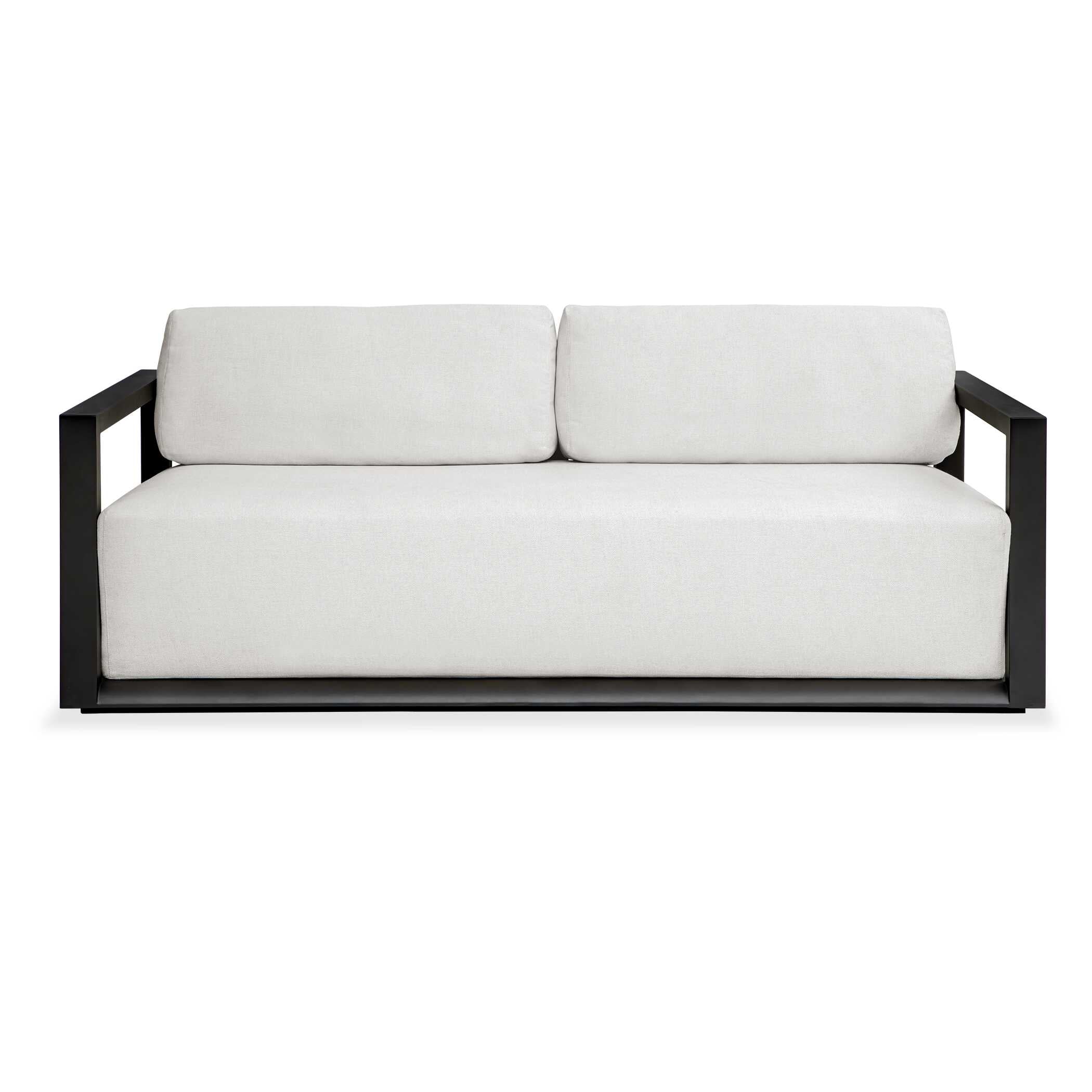Uttermost Furniture Uttermost Remsen Outdoor Black/Oyster Sofa