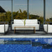 Uttermost Furniture Uttermost Remsen Outdoor Black/Oyster Sofa