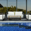Uttermost Furniture Uttermost Remsen Outdoor Black/Oyster Sofa