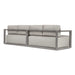 Uttermost Furniture Uttermost Remsen Outdoor Weathered Gray/Dove Large Sofa