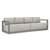 Uttermost Furniture Uttermost Remsen Outdoor Weathered Gray/Dove Large Sofa