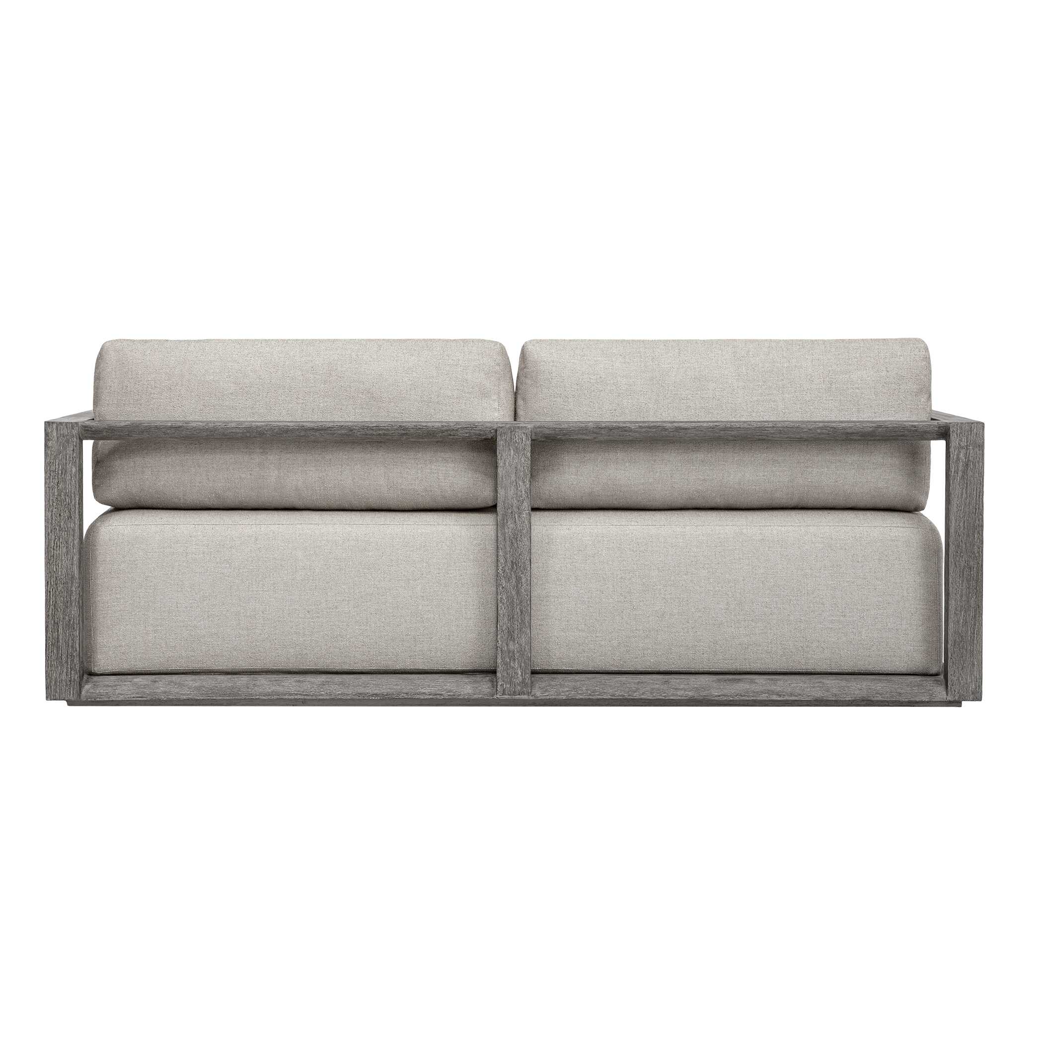 Uttermost Furniture Uttermost Remsen Outdoor Weathered Gray/Dove Sofa