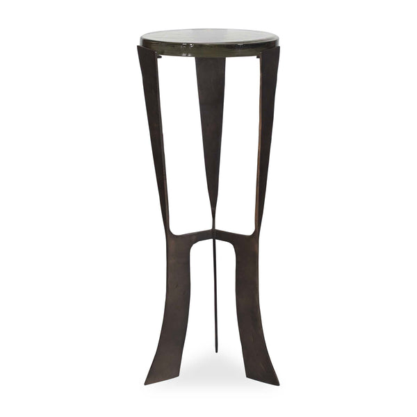 Uttermost Uttermost Renaud Dark Bronze Drink Table