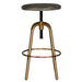 Uttermost Home Uttermost Revolve Brass Counter Stool