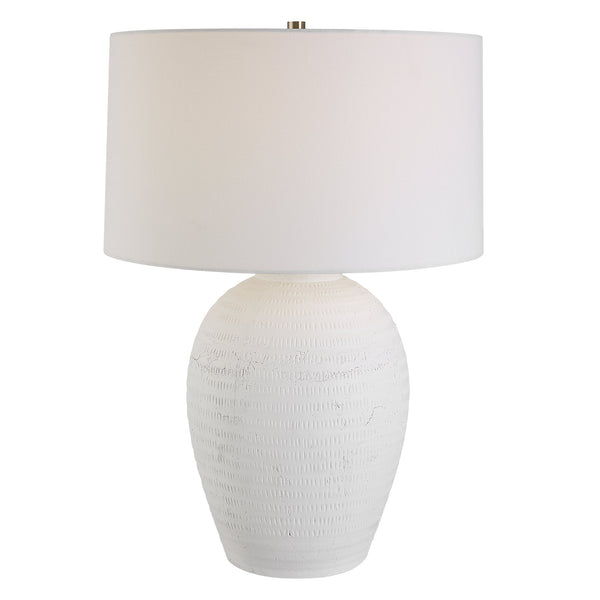 Uttermost Home Uttermost Reyna Chalk White Table Lamp
